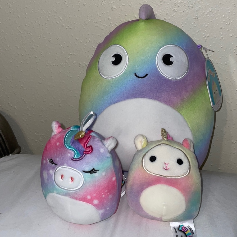 rainbow squishmallows